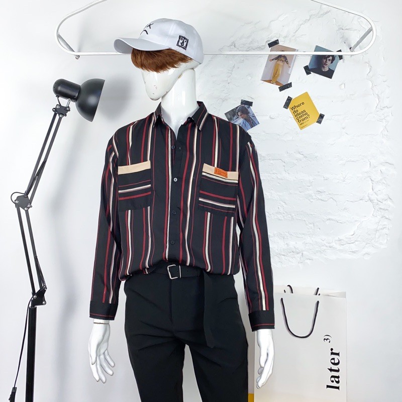 [9 Mã SALE] Áo Sơ Mi Nam Form Rộng Dài Tay Chất Vải Đũi Mềm Phong Cách Hàn Quốc Play Boys | BigBuy360 - bigbuy360.vn