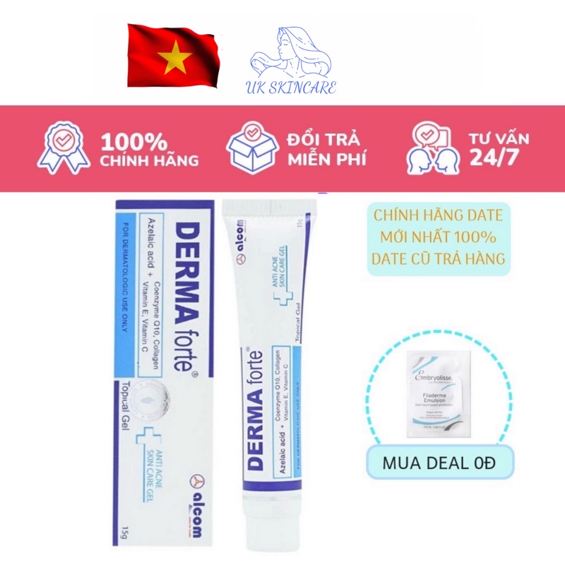 [Chuẩn auth 100%, đủ bill, đi air ✈️] DERMAFORTE - Giảm Thâm Mụn, Sáng Da