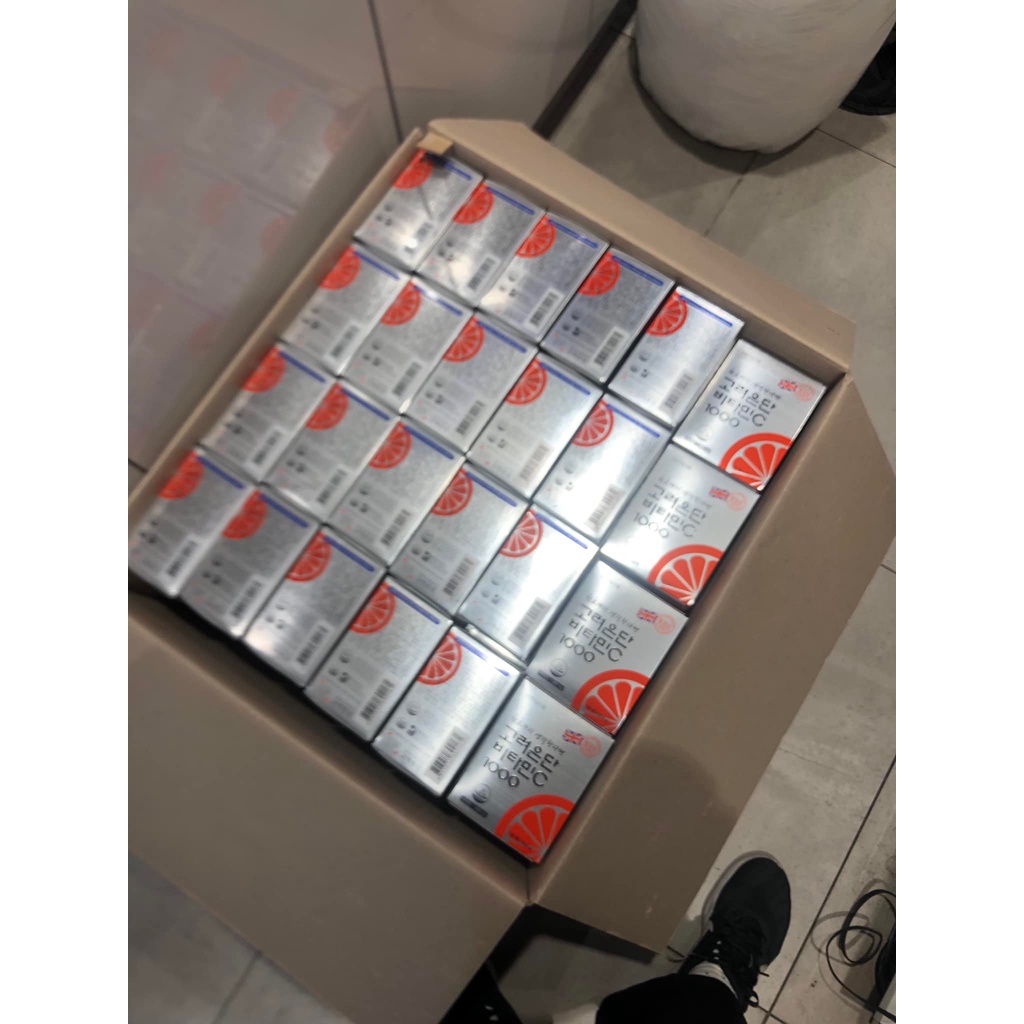 Viên uống vitamin C 1000mg Hàn Quốc Korea Eundan 120 viên, vitamin c bạc - date xa 2025