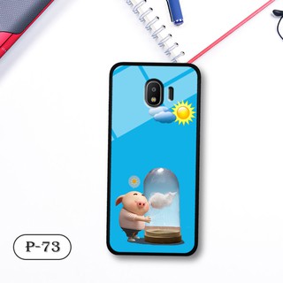 Ốp lưng kính Samsung Galaxy J2 Core-3D cute