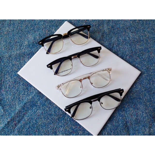 [SIÊU ĐẸP] MẮT KÍNH GIẢ CẬN NỬA GỌNG SIÊU HOT 2 MÀU CÁ TÍNH | BigBuy360 - bigbuy360.vn