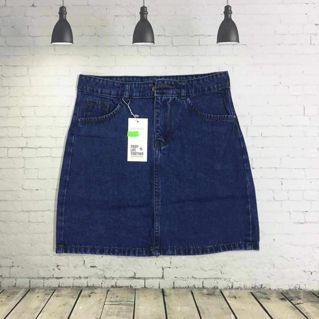 [Mã FAMAYWA giảm 10K đơn 50K] Chân Váy Jeans Chữ A Công Sở Thời Trang OHS4001-2 | BigBuy360 - bigbuy360.vn