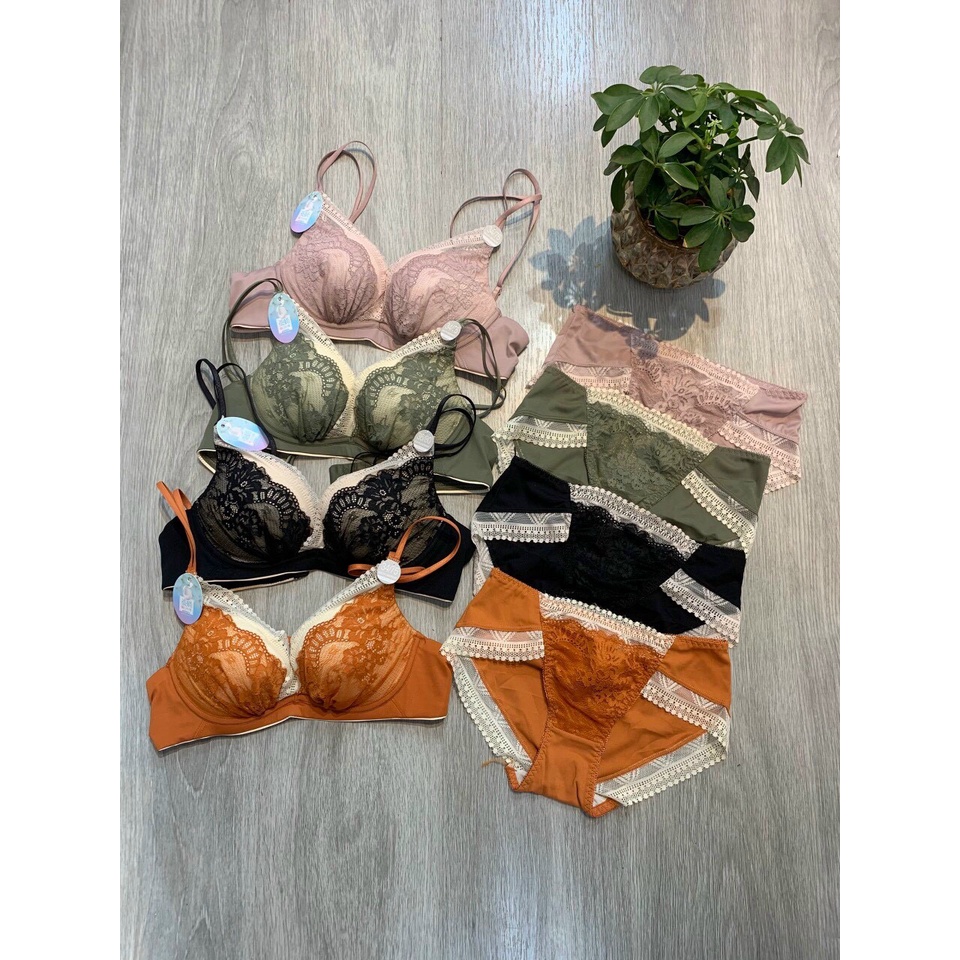 Bộ đồ lót B053 không gọng đệm vừa mút siêu mềm