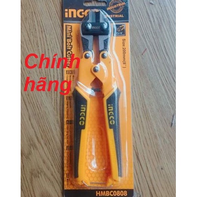 ĐỒ NGHỀ INGCO Kềm cộng lực mini (8inch)  HMBC0808 (Cam kết Chính Hãng 100%)