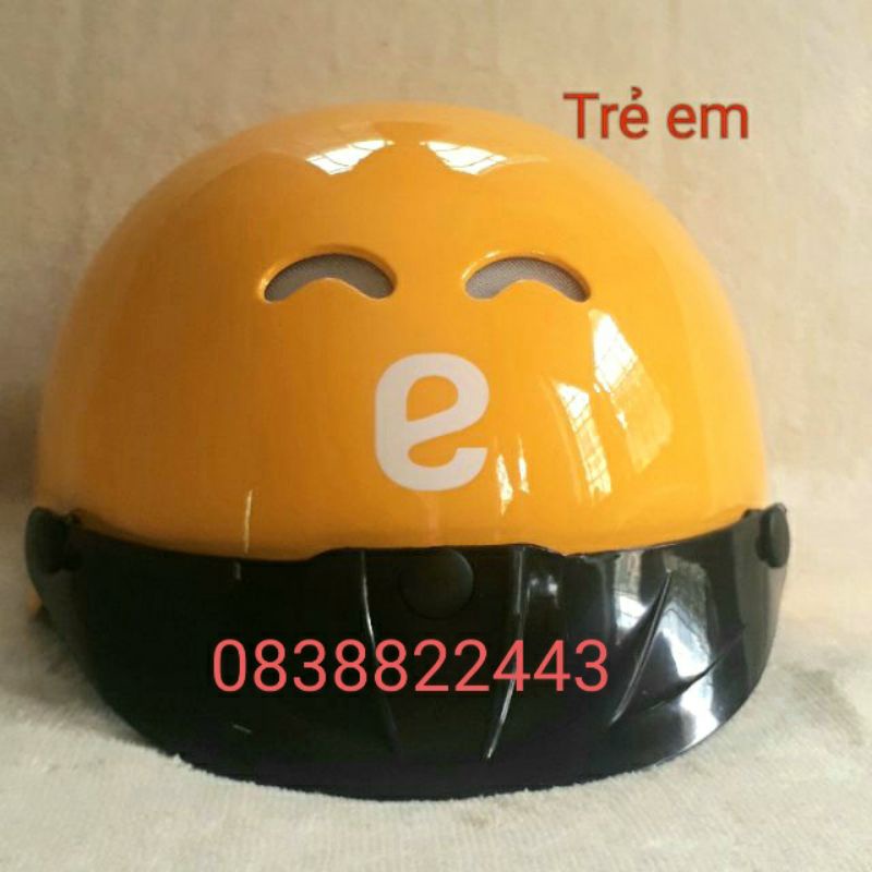 Mũ Bảo Hiểm Nửa Đầu Protec Không Kính Người Lớn Size L/ nón bảo hiểm Trẻ Em Size M