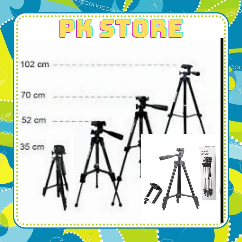 Giá Đỡ Điện Thoại Tripod 3120- GẬY LIVESTREAM 3 CHÂN CỰC HOT