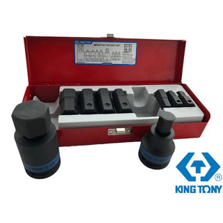 3/4″ Bộ tuýp đen gắn mũi lục giác 11 chi tiết,6411MP, Kingtony