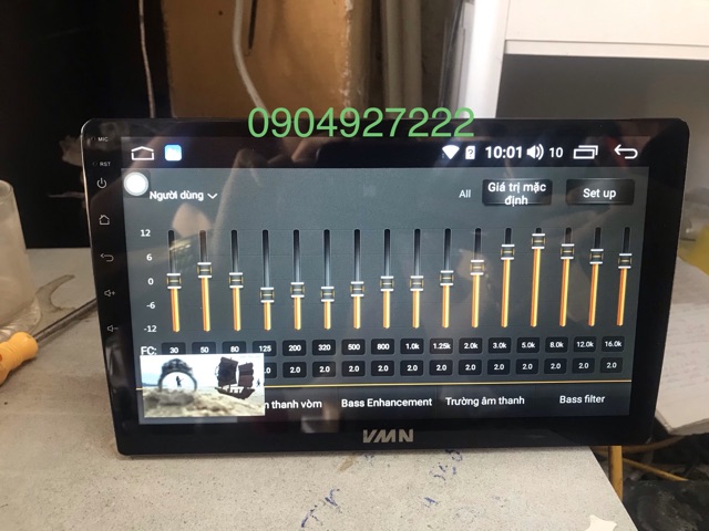 Màn hình android VMN Ram 4GB - bộ nhớ 64GB cắm sim 4G