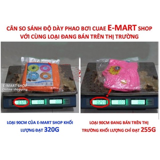Phao Bơi Tròn Cho Bé Đường Kính 60,70cm (LOẠI DÀY 0.18mm) (Giao màu ngẫu nhiên)
