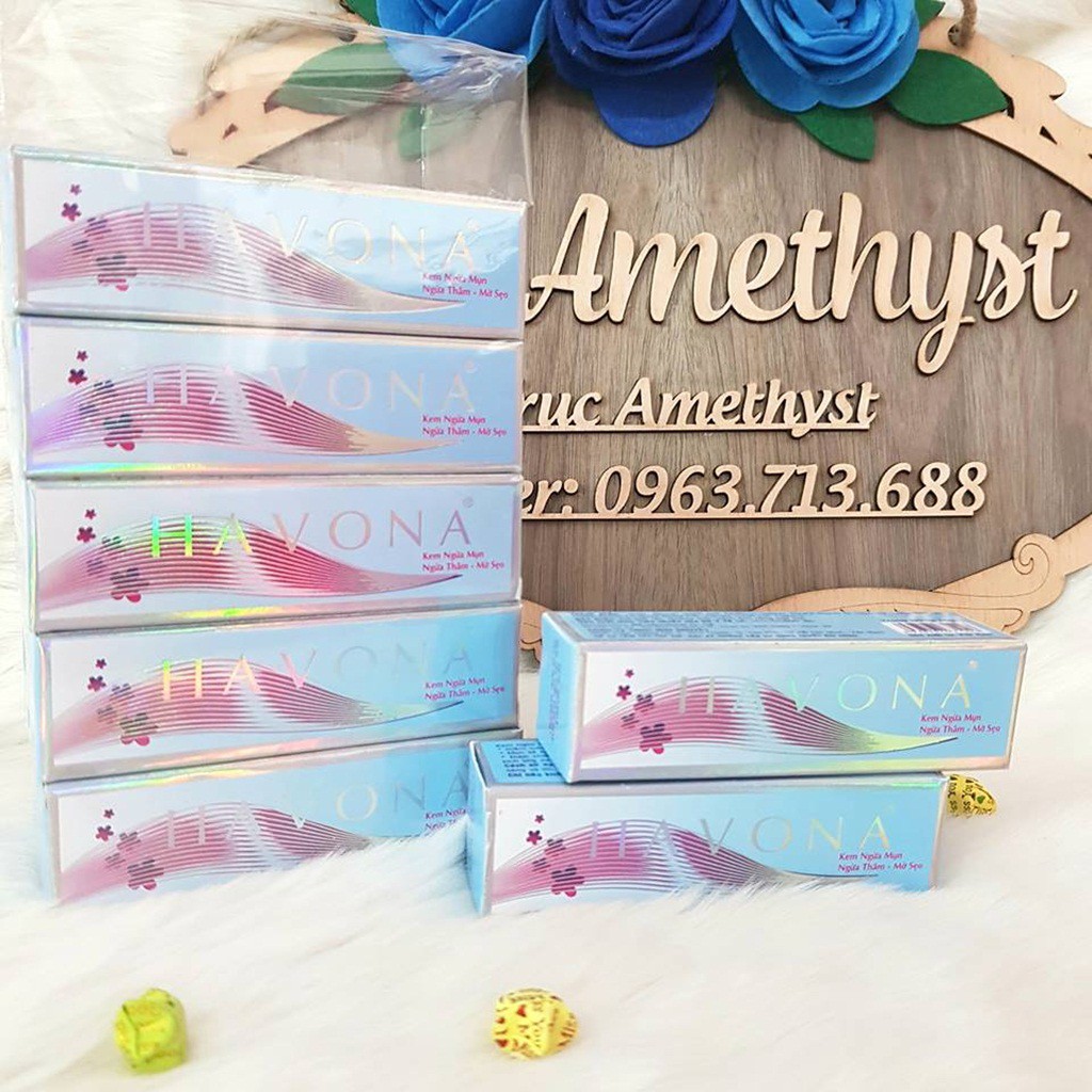 KEM NGỪA MỤN NGỪA THÂM MỜ SẸO HAVONA XANH DƯƠNG | BigBuy360 - bigbuy360.vn