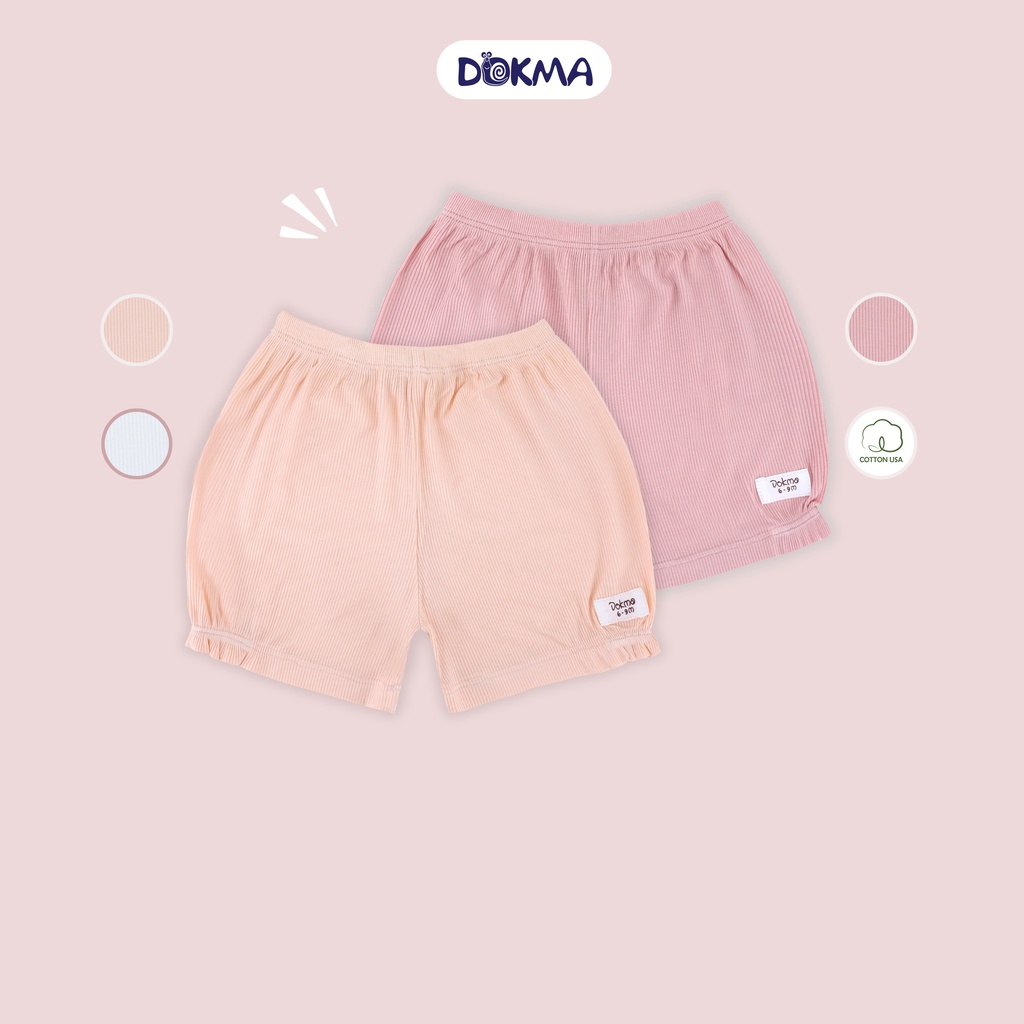 DB1019Q Quần cộc Bé gái Dokma (9-36M)