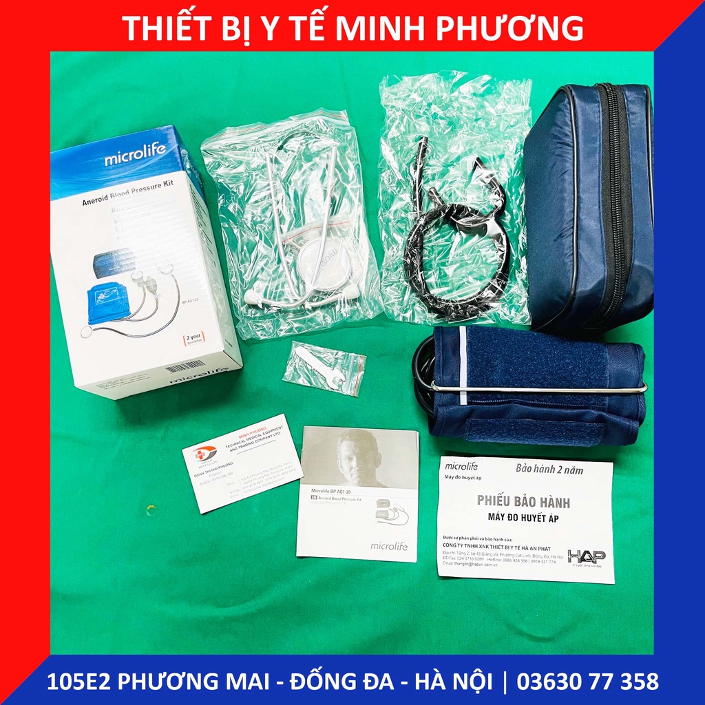Máy đo huyết áp bằng tay Microlife BP AG1-20