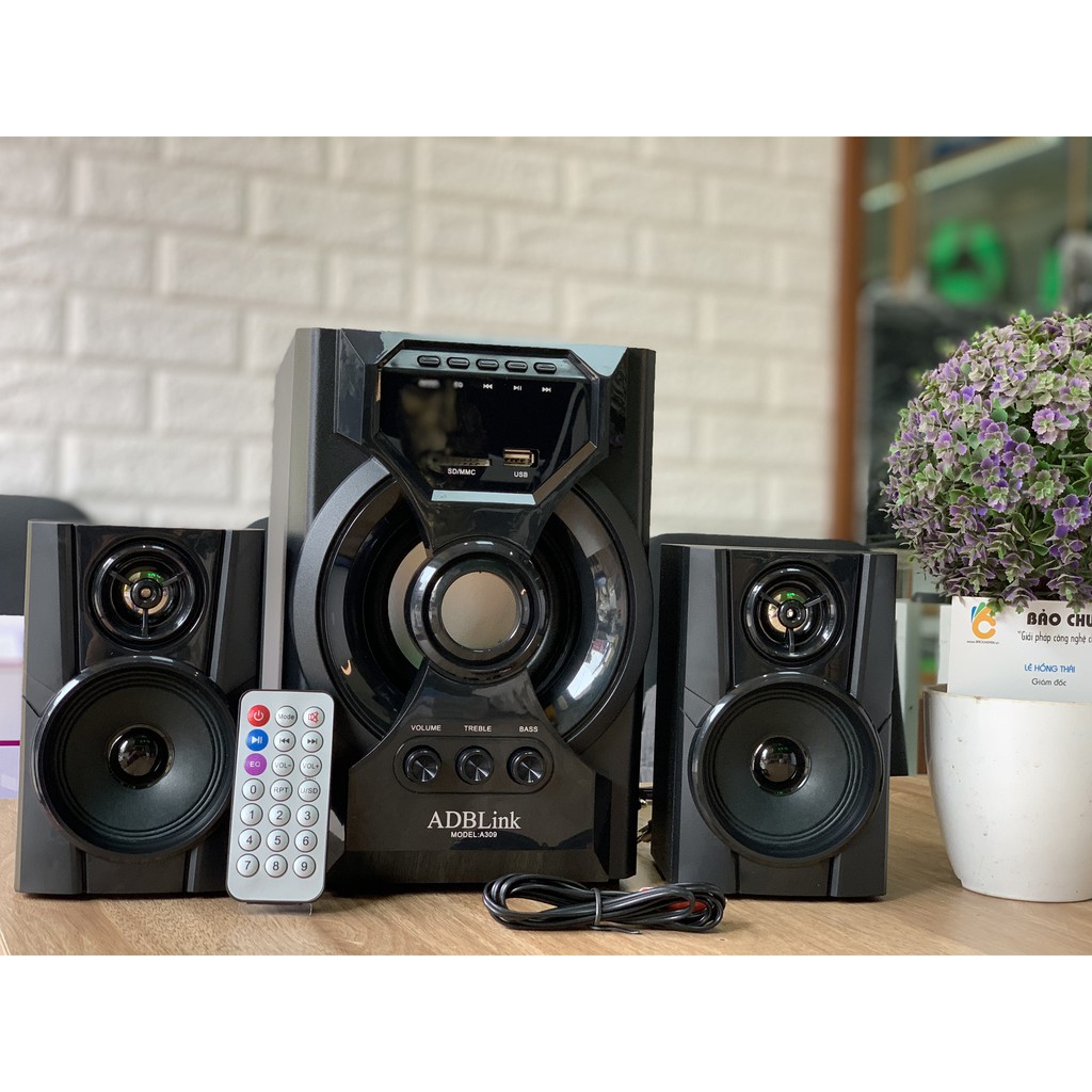 Loa Vi Tính 2.1 ADBLink 309 ( Bluetooth - FM , Thẻ Nhớ , Usb )