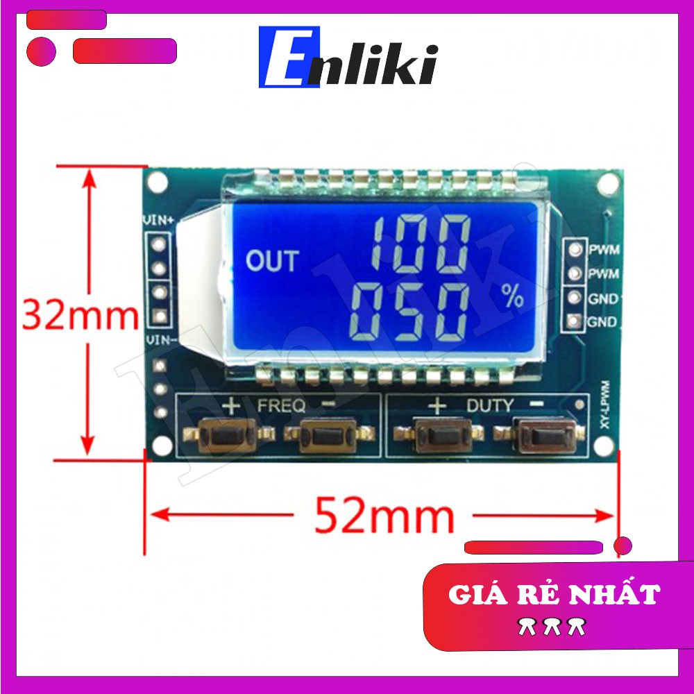 XY-LPWM Mạch Phát Xung Vuông 1Hz-150KHz
