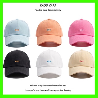 ✨✨Mũ lưỡi trai mềm mại thêu chữ cái phong cách Hàn Quốc Bán hàng trực tiếp tại nhà máy, một mảnh cũng là giá bán buôn