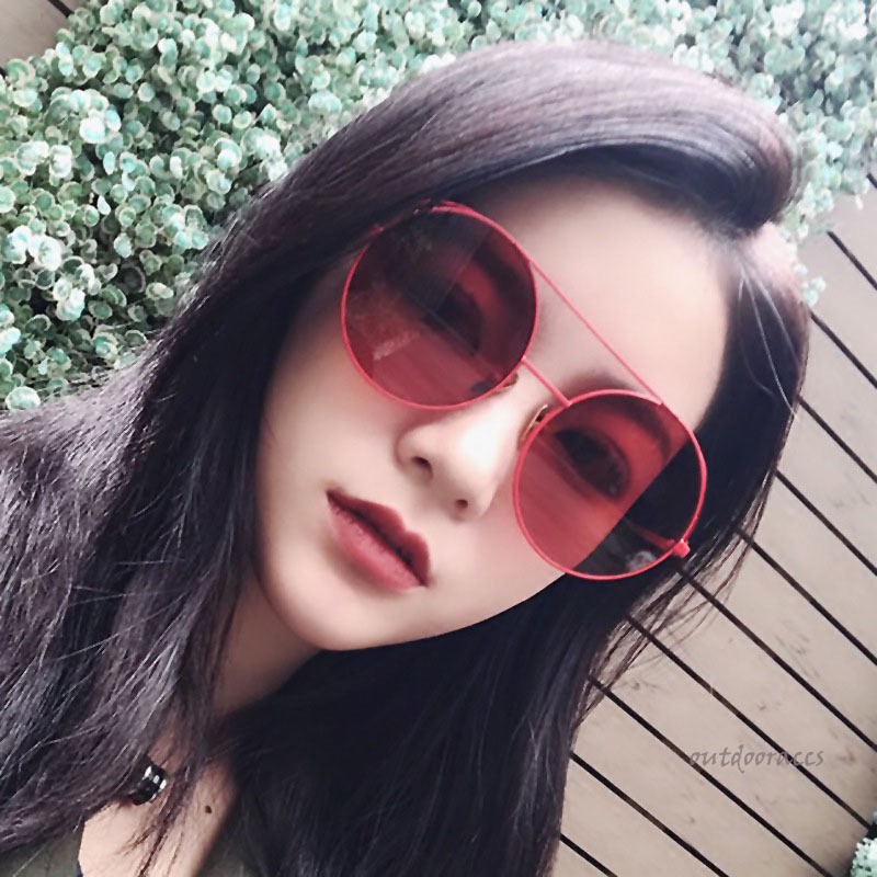 (Hàng Mới Về) Kính Mát Gọng Tròn Phong Cách Cổ Điển Cho Nam Và Nữ | BigBuy360 - bigbuy360.vn