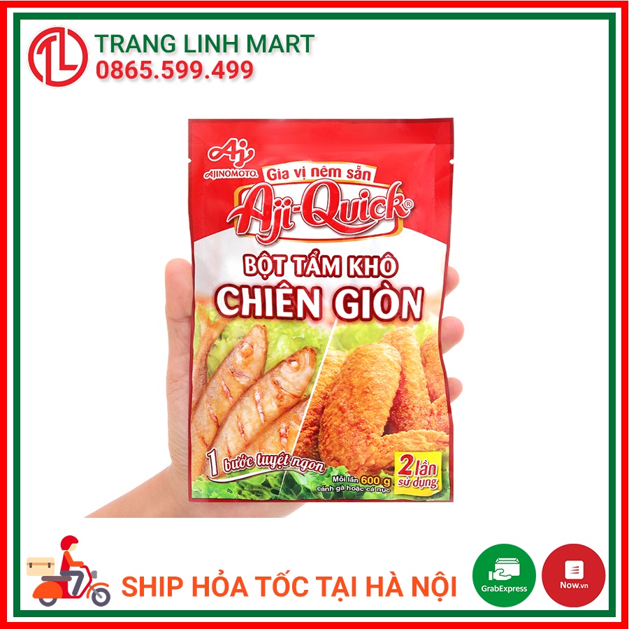 Bột tẩm khô chiên giòn Aji-Quick gói 42g