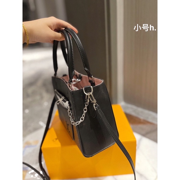 Túi xách Lv Marelle tote Bb sz 25 chất da thật