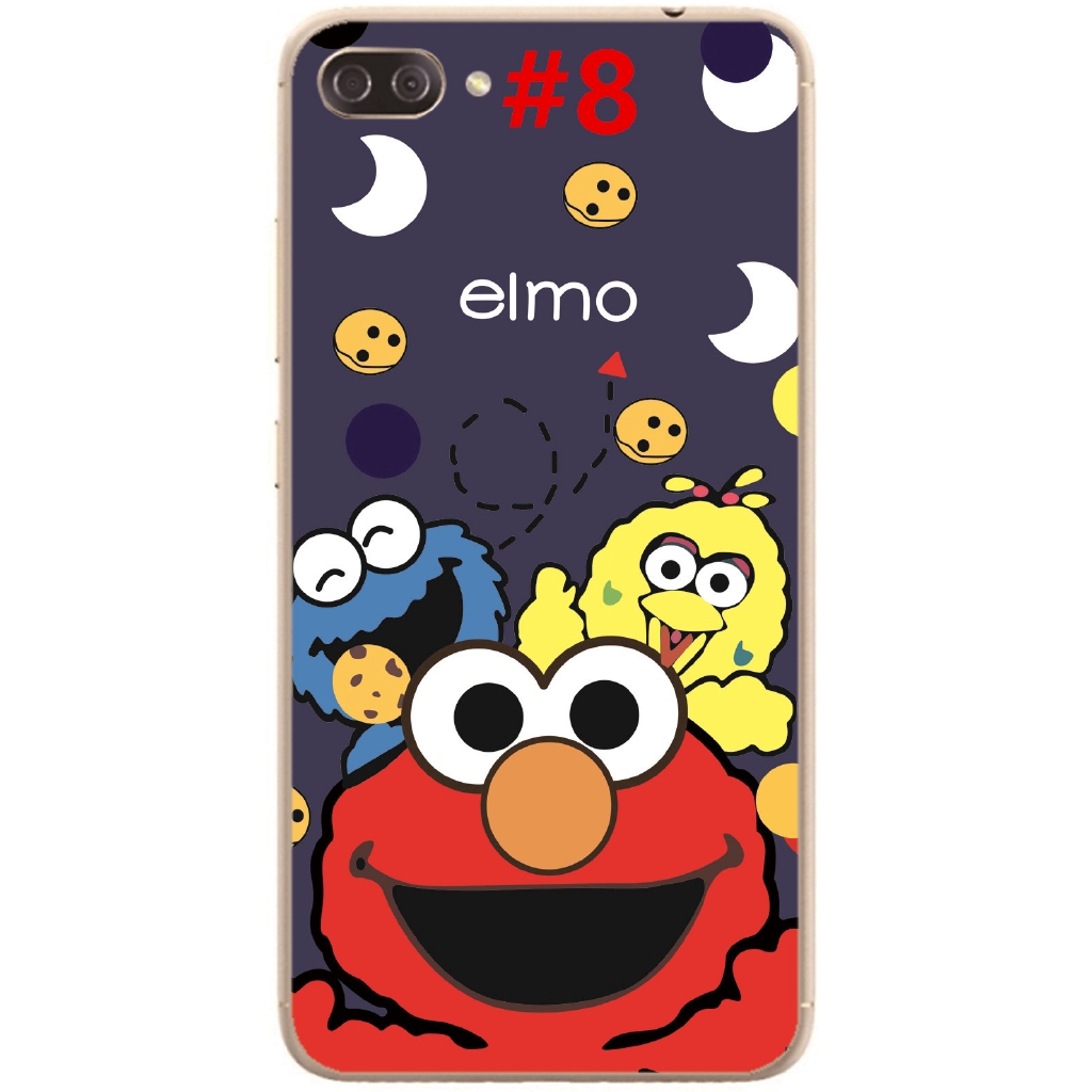 Ốp lưng điện thoại mềm Sesame Street dành cho ASUS Zenfone 4 MAX Pro ZC554KL/ ZC551KL/ ZC550KL/ZC520KL