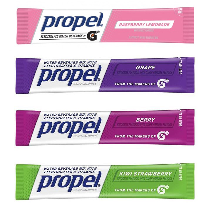 Propel electrolytes, Bột trái cây điện giải, bù nước giải nhiệt tức thời., USA, Gym - Sport