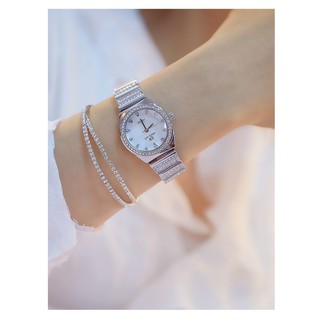 Đồng Hồ Nữ Bee Sister Mặt Chấm Viền Đá.