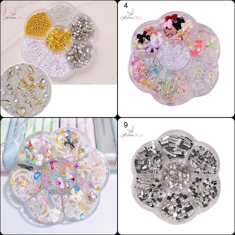 Khay phụ kiện hoa tròn đủ mẫu siêu đẹp