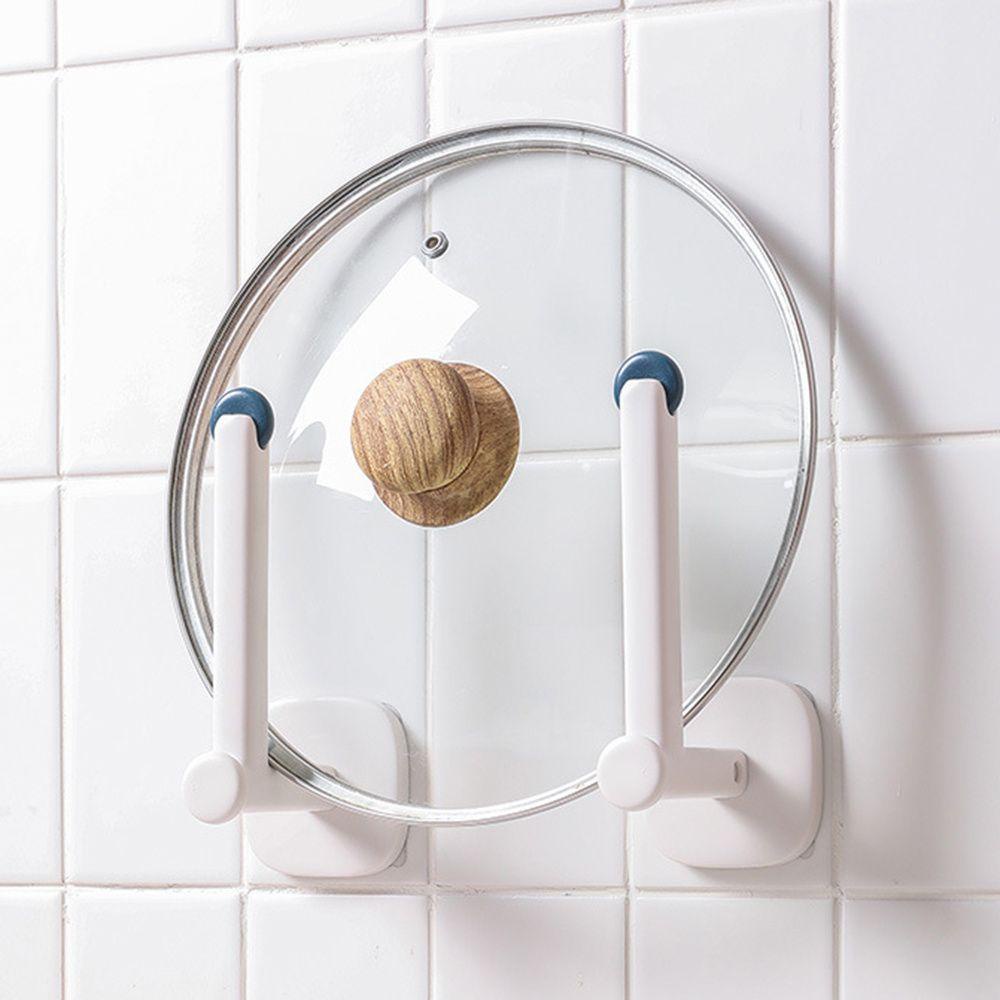 Giá Đỡ Khăn Giấy / Nắp Nồi Hình Chữ L Gắn Tường Tiện Dụng Cho Nhà Bếp