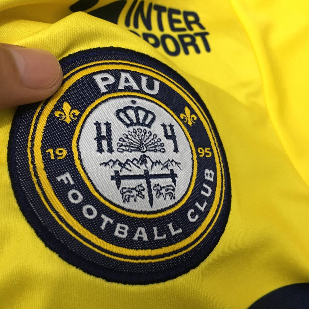 Bộ quần áo in tên  QUANG HẢI Paul FC vàng 2023 quần xanh DK