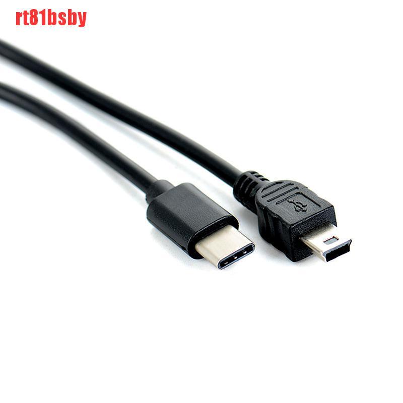 Dây Cáp Chuyển Đổi USB Type-C Sang Mini USB Type C rt81bsby