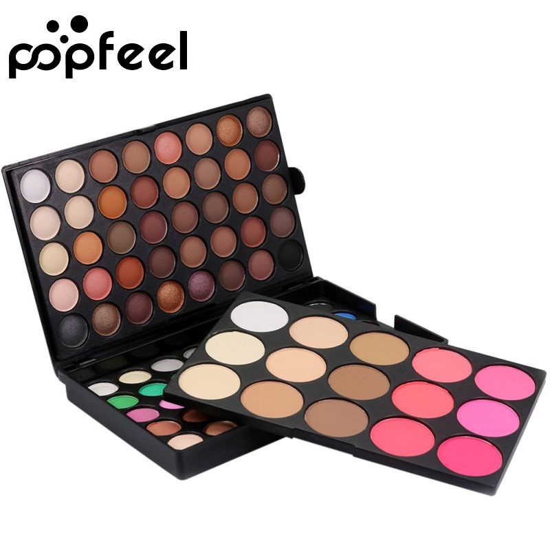 Bảng trang điểm 95 màu cho khuôn mặt gồm phấn má phấn mắt phấn phủ cao cấp