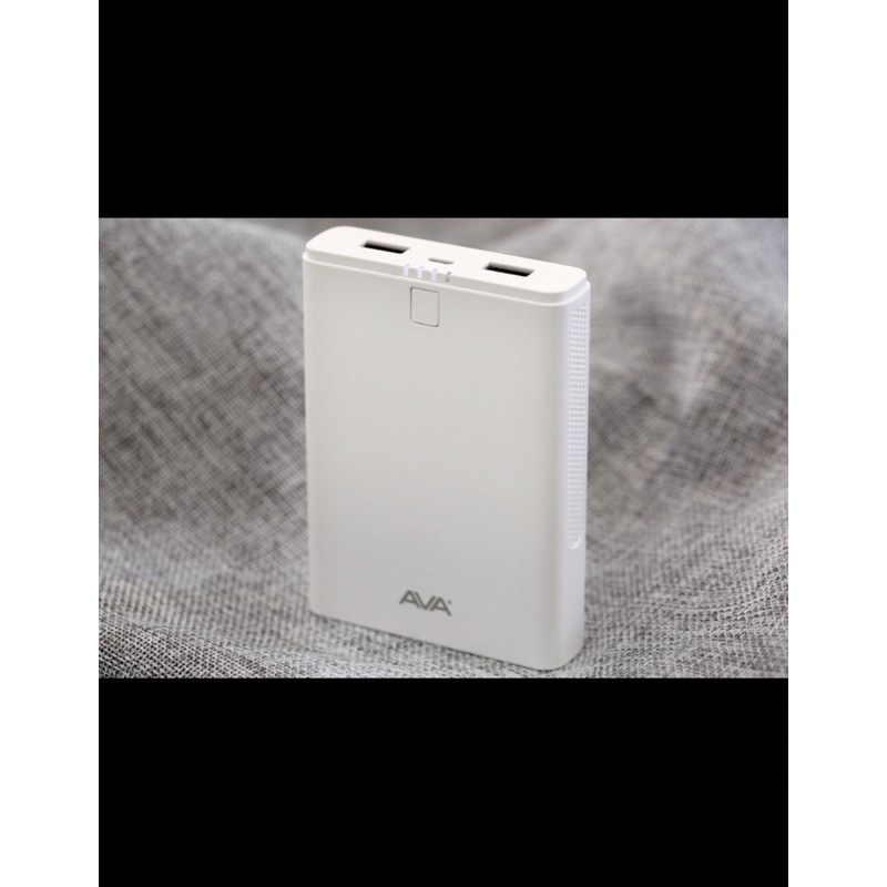 sạc dự phòng 10.000mAh ava ds421- Trắng thiết kể nhỏ nhắn đẹp mắt