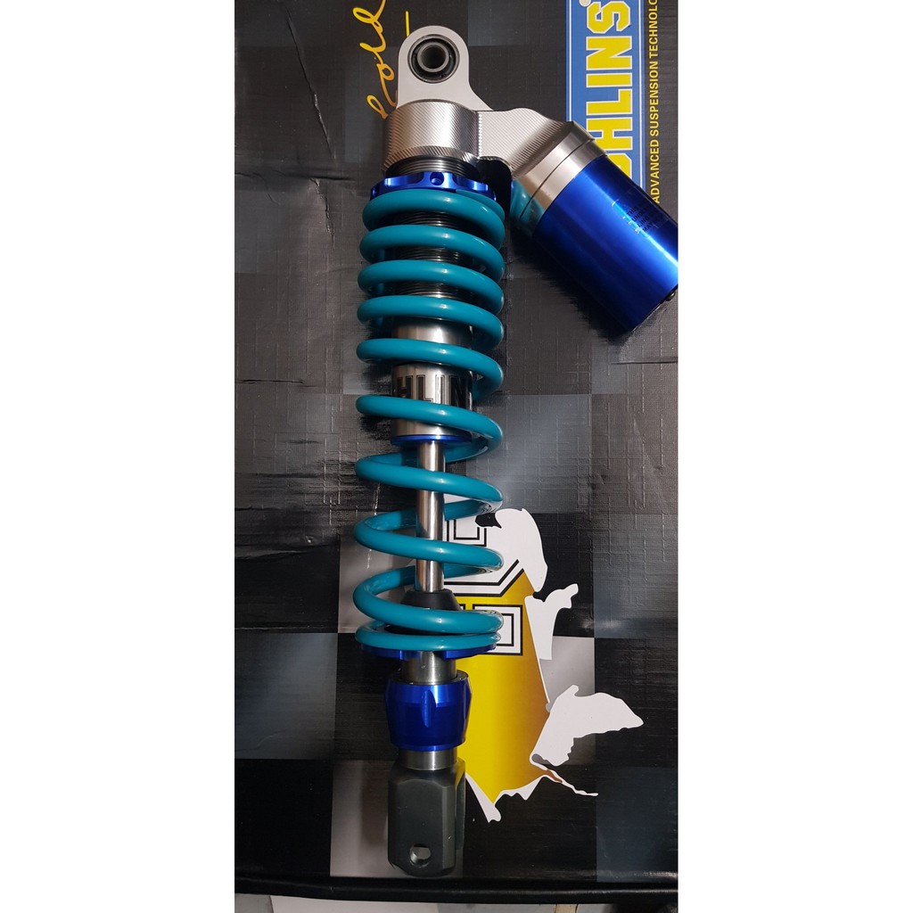 Phuộc nhún sau Ohlins bình dầu xéo cho các xe 1 phuộc Vario Click Lead Sh mode Ultimo Luvias ...