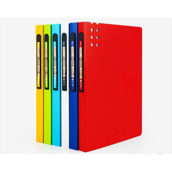 File đựng tài liệu A4 20/30/40/60 lá cao cấp Fizz GuangBo FZ102012, FZ102013, FZ102014, FZ102015