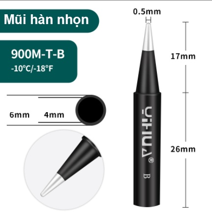 Mũi hàn Yihua / Hakko 936 (Type B / 900M-T-K) - 1688s.vn