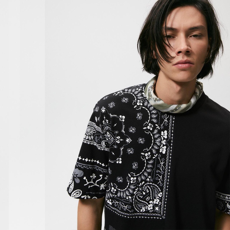 Áo Thun Nam Tay Ngắn In Hình Thời Trang Trẻ Trung