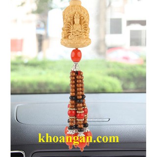 Dây treo trang trí ô tô Hình Quan Âm Bồ Tát Mã DT68
