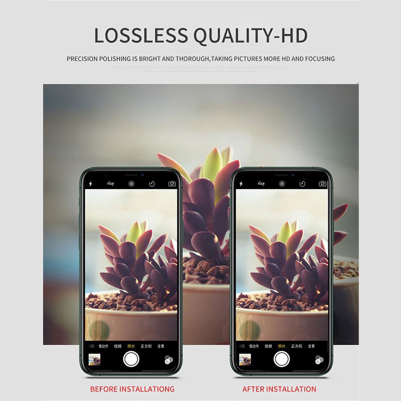 Kính cường lực máy ảnh mặt sau trong suốt 3D Bảo vệ màn hình cho Iphone 13 Pro max 13mini 11 Pro max 12 Pro Max Film Tempered Glass