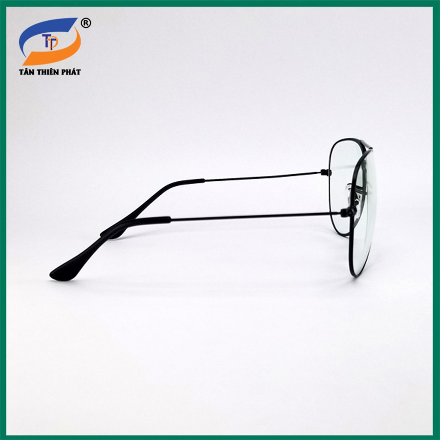 Mắt kính mát nam tròng thuỷ tinh cường lực đổi màu RBTT, đi ngày và đêm - Gọng tròn phi công chống nắng, chống tia UV | BigBuy360 - bigbuy360.vn