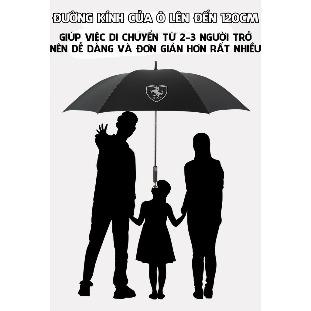 Ô Dù Siêu To Đi Mưa Đi Nắng Thương Hiệu Các Hãng Xe Nổi Tiếng Đẳng Cấp – Sang Trọng Chống Tia UV