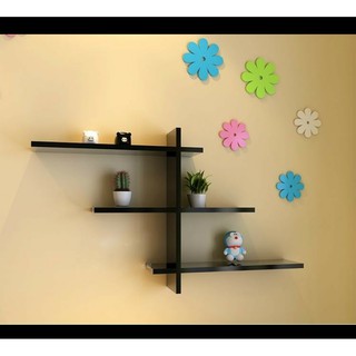 Bộ kệ trang trí treo tường chữ Z (1 chữ) gỗ lỗi xanh chống ẩm cao cấp