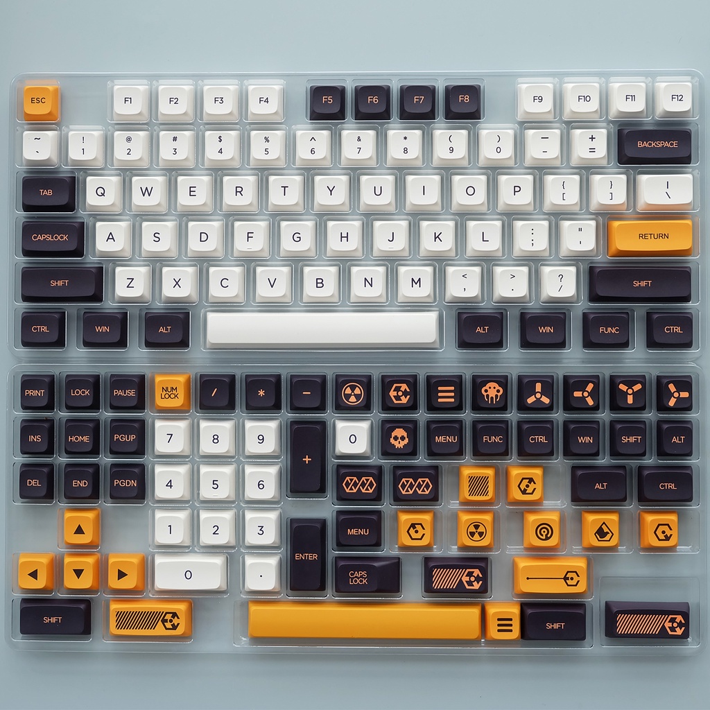 Bộ 141 Nắp Phím PBT XDA Profile ANSI Dành Bàn Bàn Phím Cơ Công Tắc Cherry MX