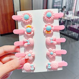 Kẹp tóc mỏ vịt hoạt hình mẫu mới