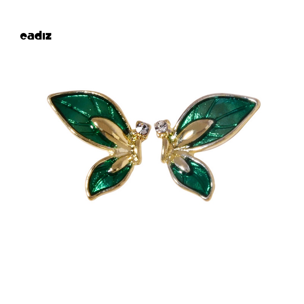 Phụ Kiện Trang Trí Móng Tay Hình Cánh Bướm Lấp Lánh Chống Rỉ Sét DIY