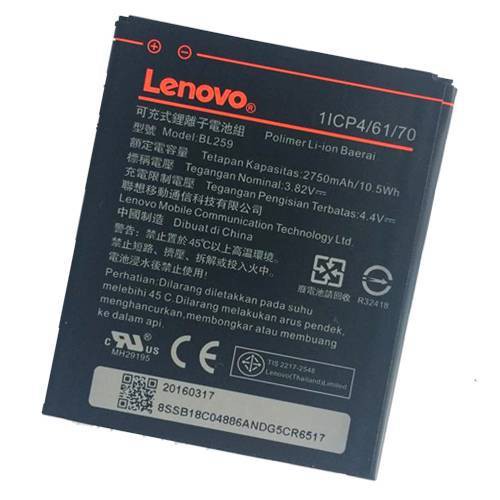 [Dùng Thử 7 Ngày] Pin Lenovo K5 Plus/ a6020/ BL259 Bh 12 tháng