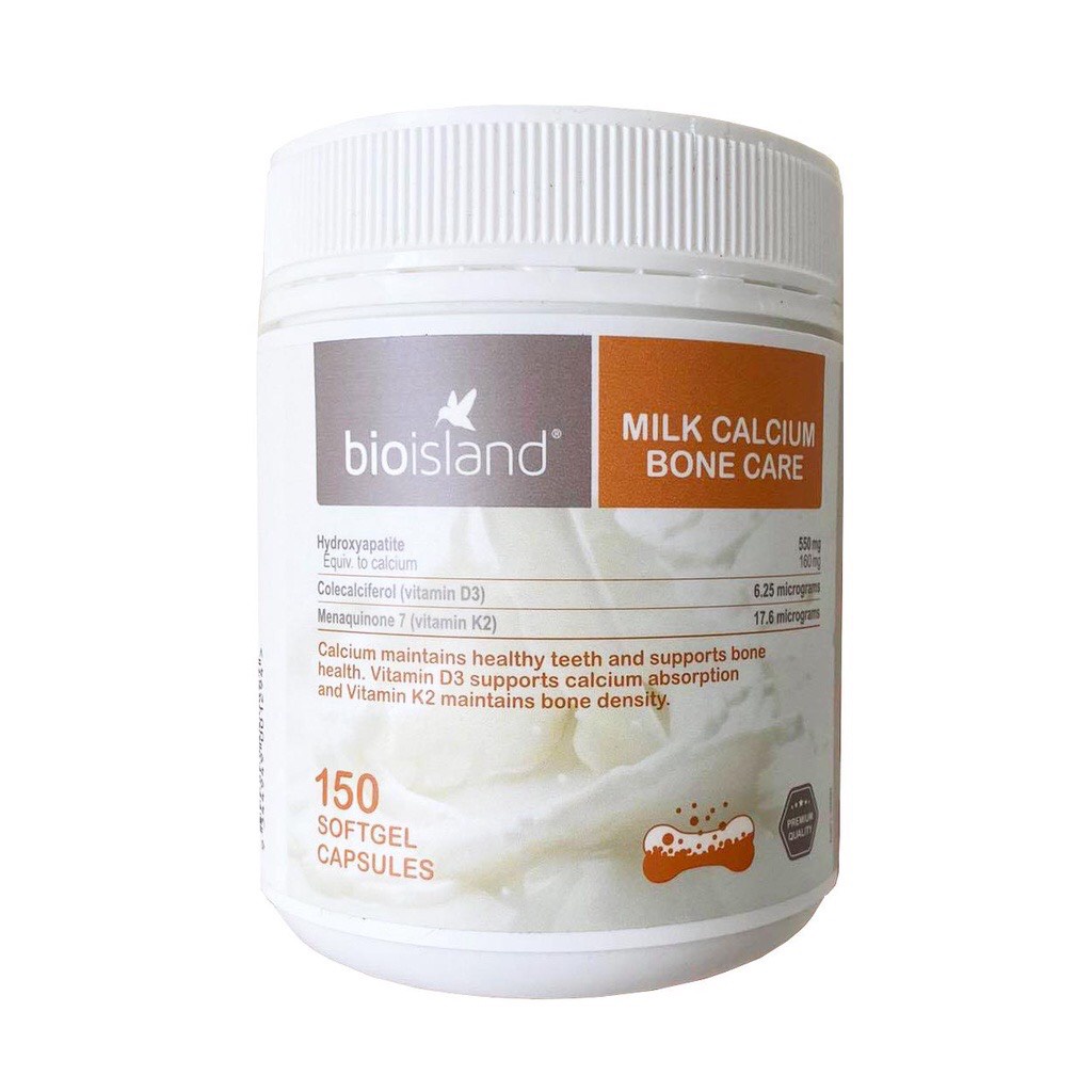 Viên canxi sữa dạng viên bioisland milk calcium bone care & bioisland milk - ảnh sản phẩm 5