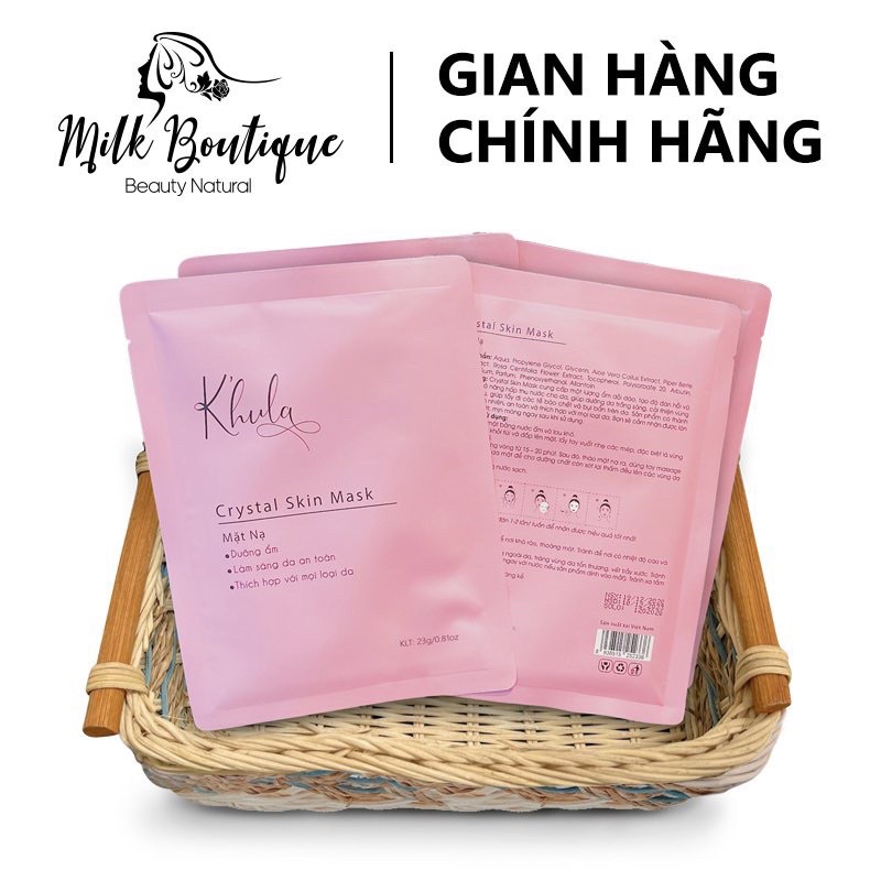 [ MẶT NẠ TRẮNG DA ] Mặt nạ dưỡng trắng da thạch anh cao cấp