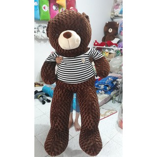 Gấu teddy cao 1m2 tặng kèm 1 mắt hí_Gia Khải