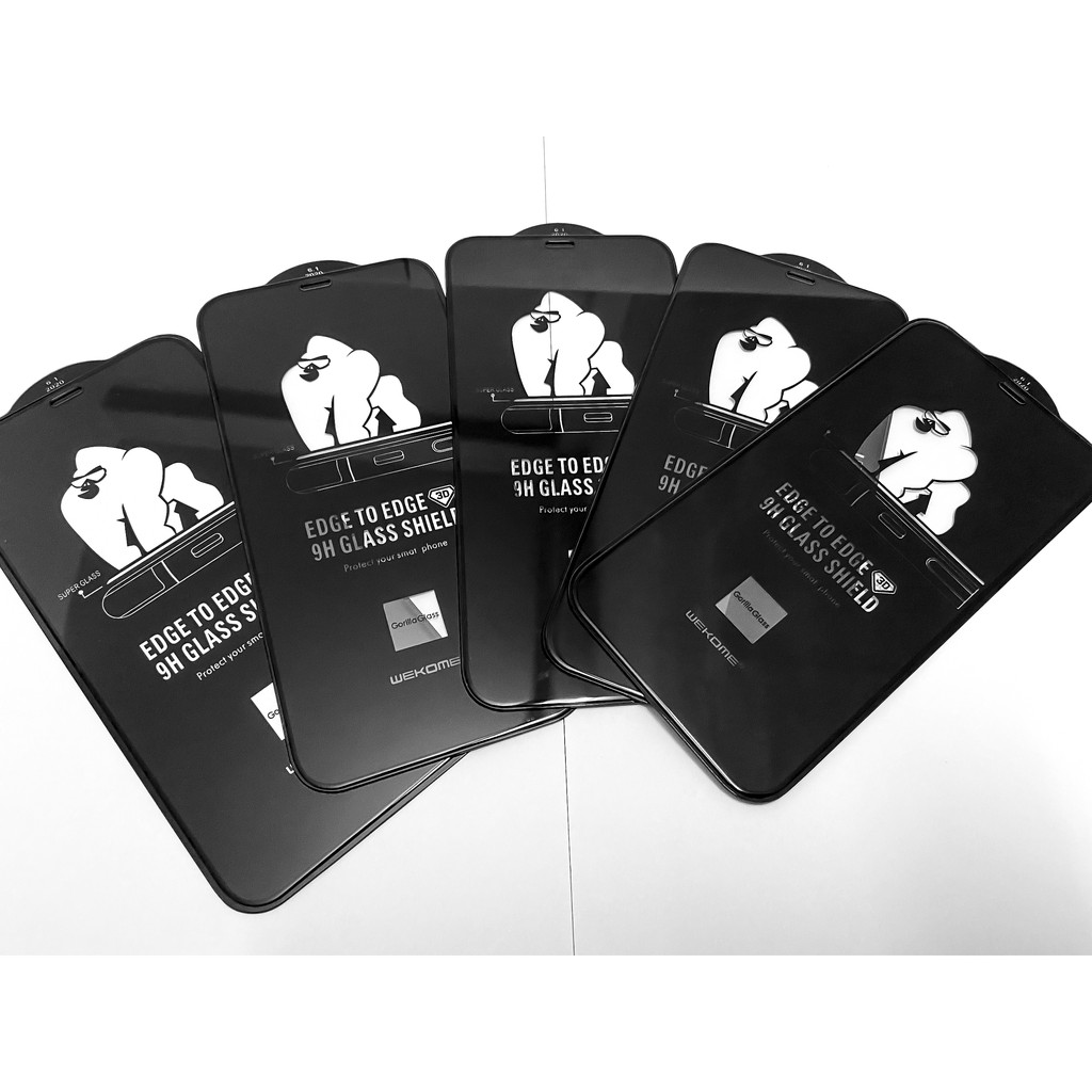 Miếng dán cường lực full màn hình KINGKONG 6s/6plus/6splus/7plus/8plus/x/xs/xs max/11/11promax/12pro/12promax