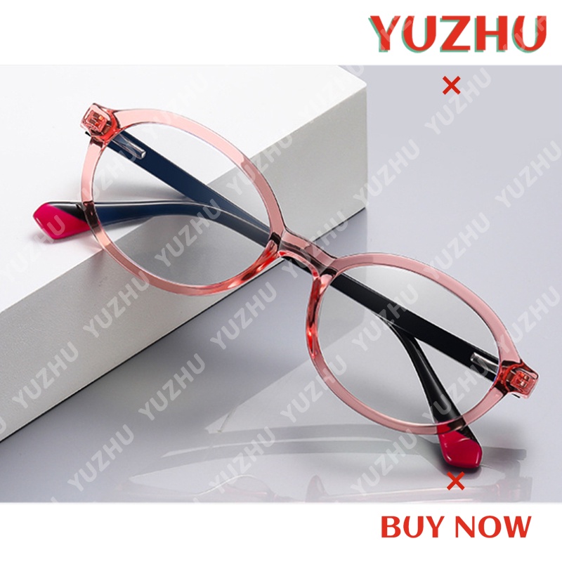 Mắt Kính Gọng Oval Màu Sắc Kẹo Ngọt Chống Bức Xạ Chất Lượng Cao Dành Cho Bé