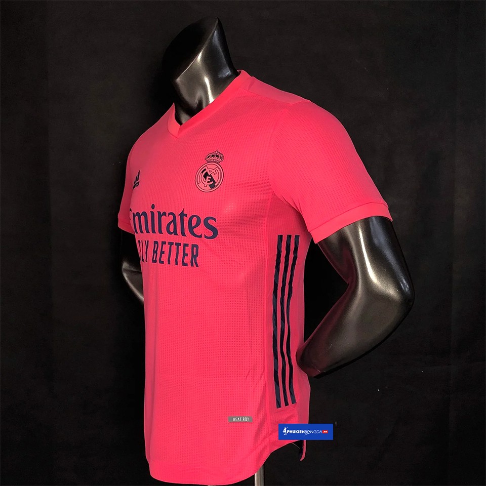 Áo Real Madrid hồng sân khách 2020-2021, áo Real Madrid sân khách 2021 hồng SF ❝Thái Lan❞